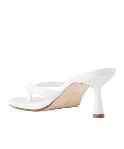 Aeyde Daphne Leather Sandals In White