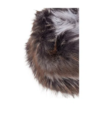 Anna Sui Solid Color Hat In Brown