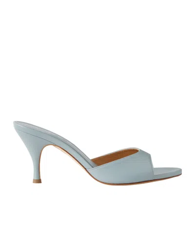 Aeyde Samia Leather Mules In Multi