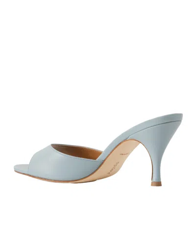Aeyde Samia Leather Mules In Multi
