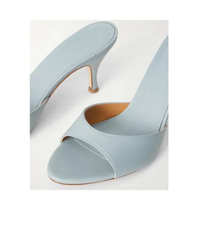 Aeyde Samia Leather Mules In Multi