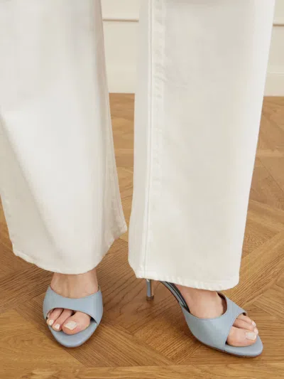 Aeyde Samia Leather Mules In Multi