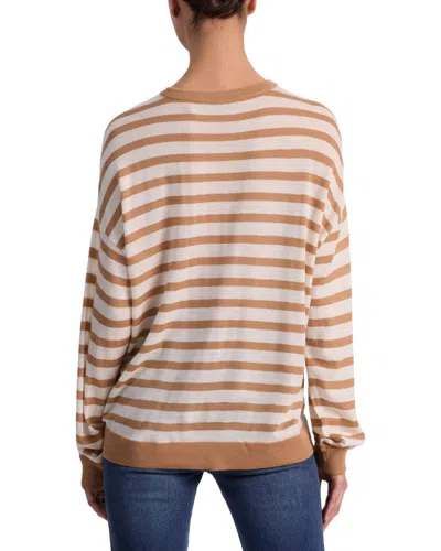 Alice And Olivia Mitchell Wool Pullover In Brown