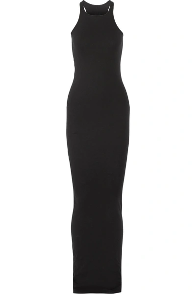 Rick Owens Dark Shadow Stretch-cotton Jersey Maxi Dress | ModeSens