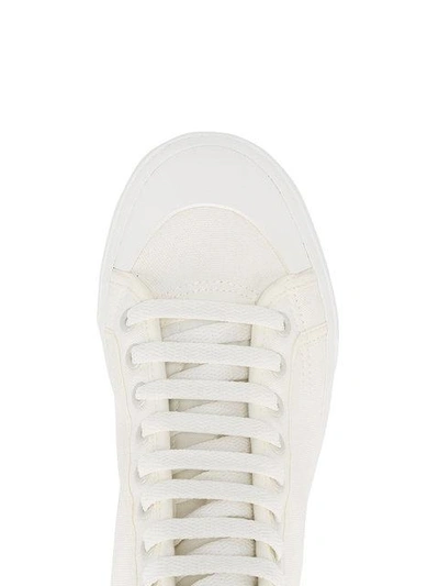 Shop Raf Simons Adidas By  Spirit Hi-top Sneakers - White