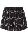 VALENTINO Love Blades shorts,DRYCLEANONLY