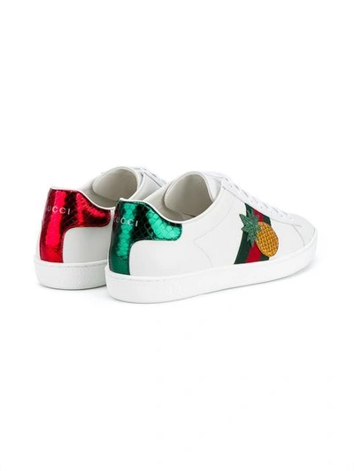 Shop Gucci Patch Sneakers