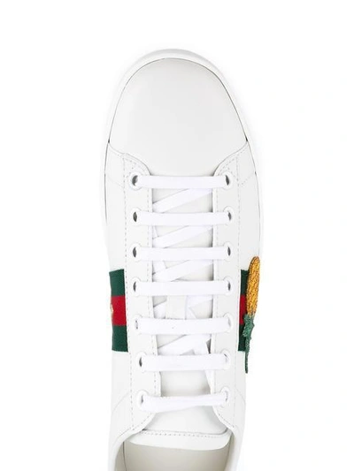 Shop Gucci Patch Sneakers