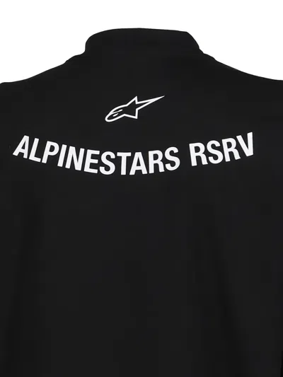 Alpinestars Logo-print Mesh-panel T-shirt In Black