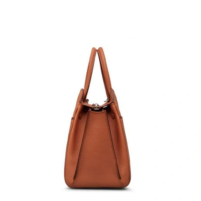 Shop Tod's Sella Bag Small In Brown