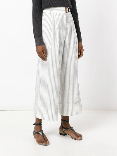 Shop Tibi Lightweight Cropped Trousers