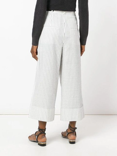 Shop Tibi Lightweight Cropped Trousers