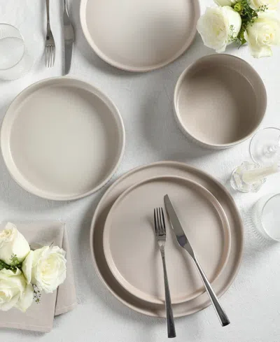Stone Lain Haven 32-piece Dinnerware Set Stoneware In Brown