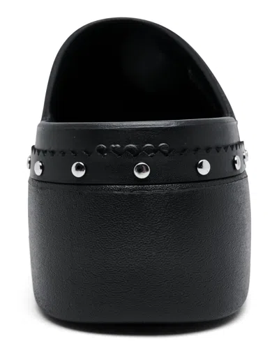 Crocs Dylan Platform Studded Clog In Black