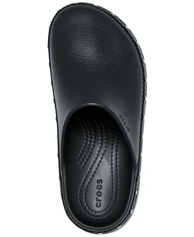 Crocs Dylan Platform Studded Clog In Black