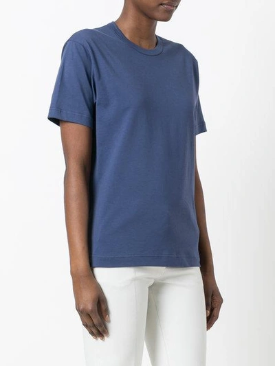 Shop Comme Des Garçons Shirt Classic T-shirt - Blue