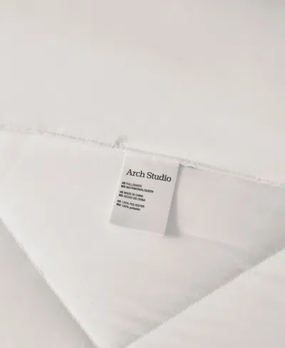 Arch Studio Microfiber Down Alternative Comforter Insert, Full/queen, Macy's Exclusive In White