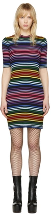 MARC JACOBS Multicolor Striped Dress