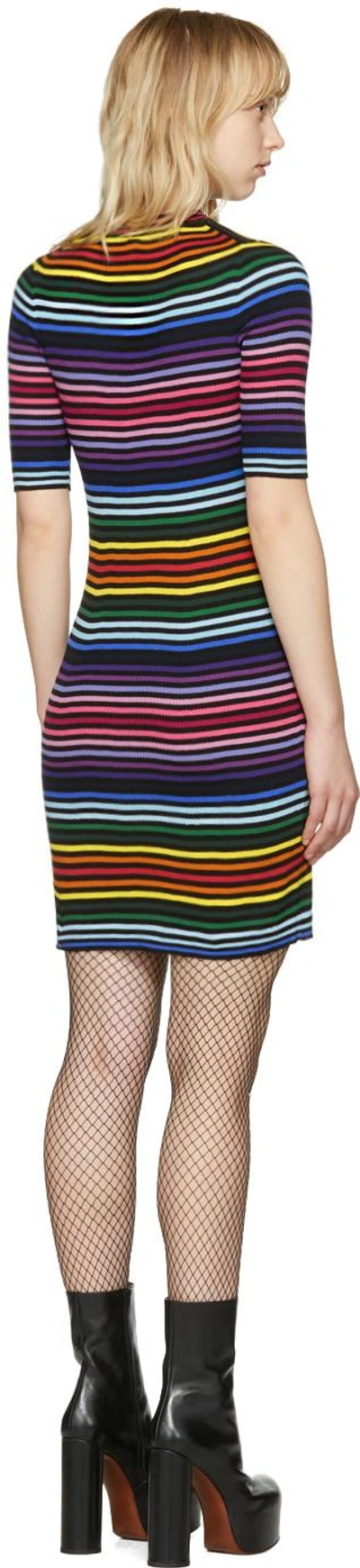 Shop Marc Jacobs Multicolor Striped Dress