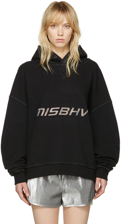 Misbhv Black Techno Hoodie