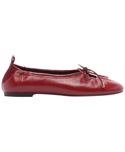 Arezzo Shae Ballet Flat In Red