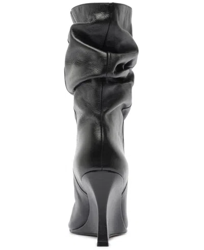 Arezzo Cara Wedge Bootie In Black