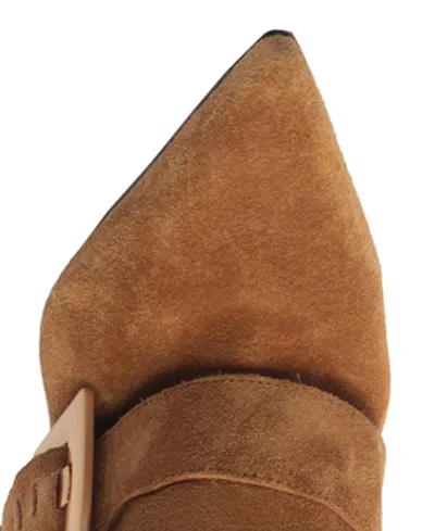 Arezzo Kenny Knee High Boot In Brown
