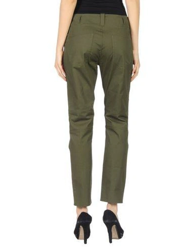 Shop Barbara Bui Casual Pants In Military Green