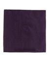 Dsquared2 Square Scarf In Deep Purple