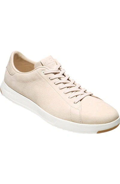 Shop Cole Haan Men's  'grandpro' Tennis Sneaker In Sandshell Nubuck Leather