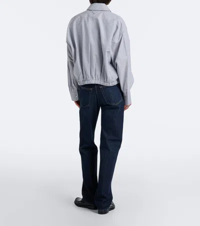 Prada Mid-rise Straight Jeans In Blue