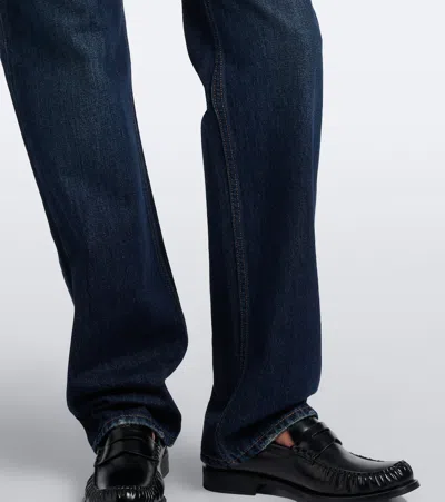 Prada Mid-rise Straight Jeans In Blue
