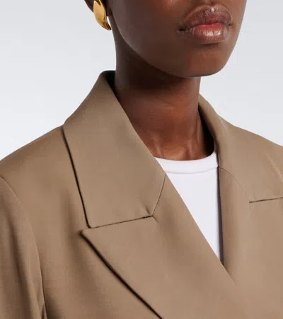 Joseph Sami Twill Jacket In Brown