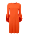 MICHAEL KORS Cascade Sleeve Jersey Dress