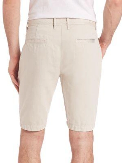 Shop 7 For All Mankind Chino Shorts In White Sand