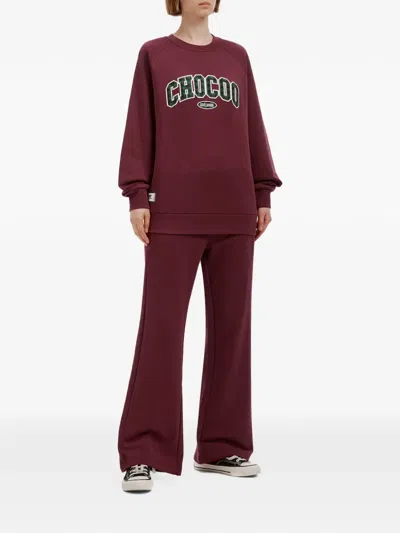 Chocoolate Embroidered-logo Track Pants In Multi