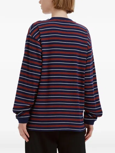 Chocoolate Striped Long-sleeve T-shirt In Multi