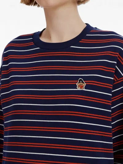 Chocoolate Striped Long-sleeve T-shirt In Multi