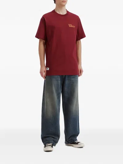 Chocoolate Logo-print T-shirt In Red
