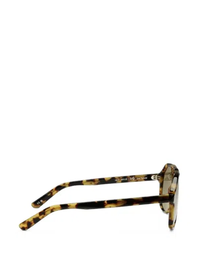 Chimi Sally Pilot-frame Sunglasses In Brown