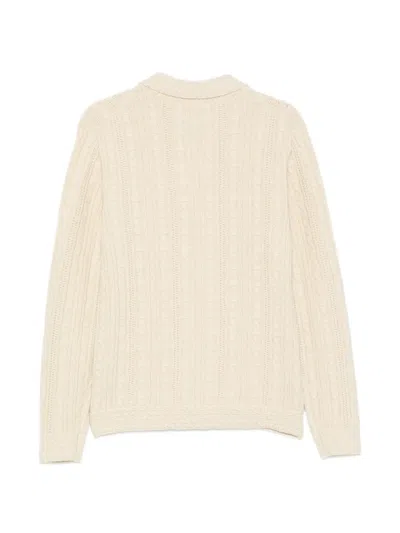Rakkì Cable-knit Sweater In Neutral