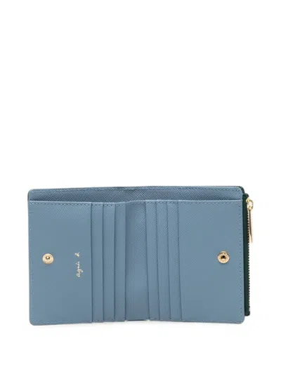 Agnès B. Leather Wallet In Brown