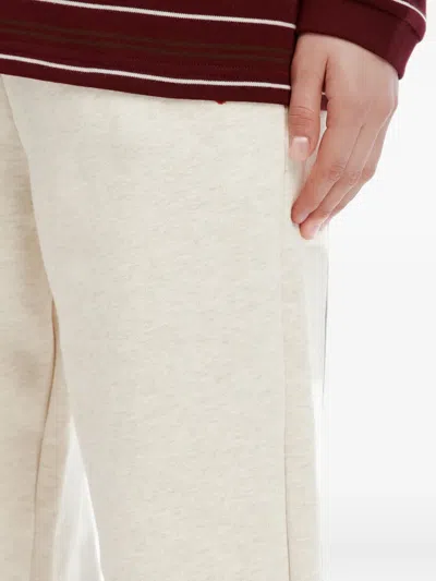 Chocoolate Logo-embroidered Track Pants In Neutral