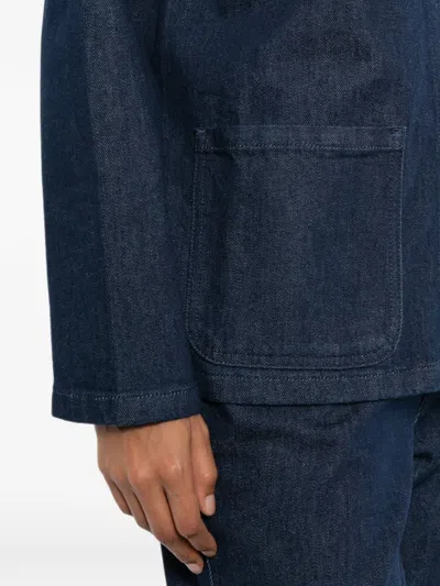 Agnès B. Sanshui Jacket In Blue