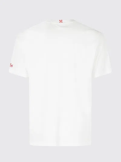 Mc2 Saint Barth Embroidered-design T-shirt In White