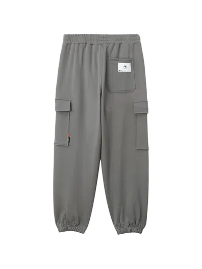 Izzue Elasticated Cargo Pants In Gray