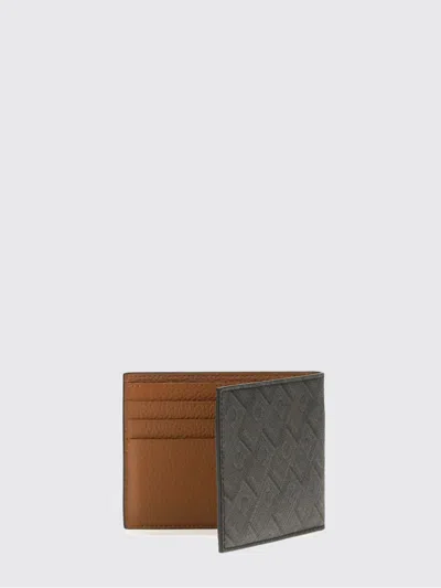 Ferragamo Leather Bifold Wallet With Gancini Pattern In Pink