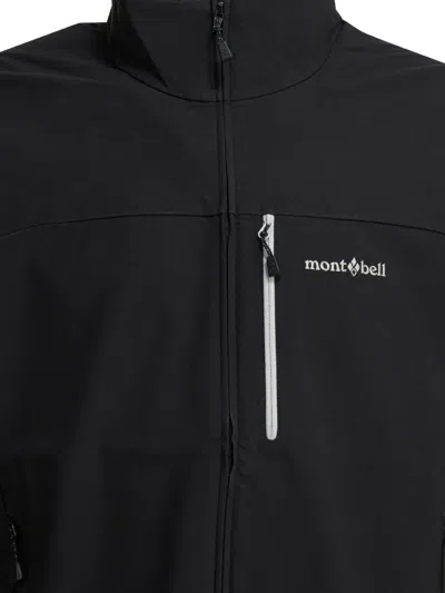 Montbell Black Nylon Polyurethane Jacket In Black
