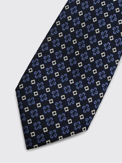 Canali Geometric-pattern Tie In Multi