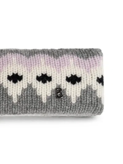 Bogner Loca-3 Intarsia-knit Headband In Multi